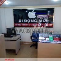 Thi công cửa hàng điện thoại - Anh Kiên - Hà Nội